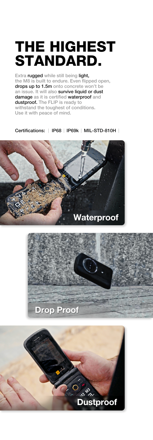 Flip phone - AGM M8