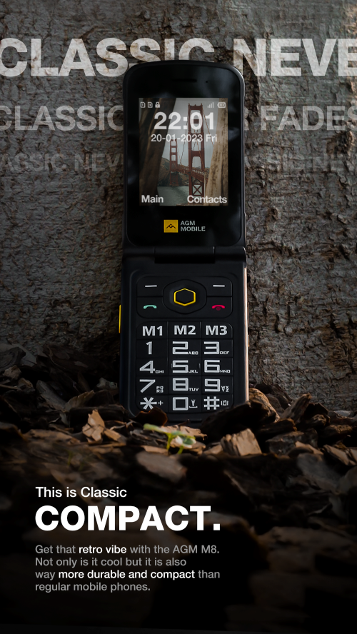 Flip phone - AGM M8
