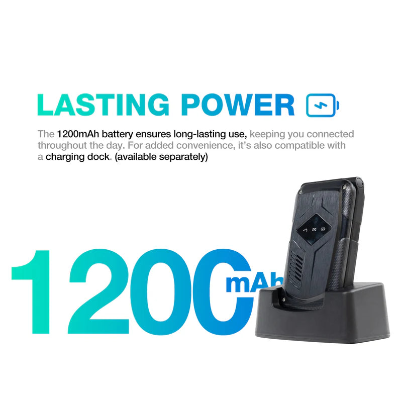 Mobile Phone - AGM M10 with charging dock